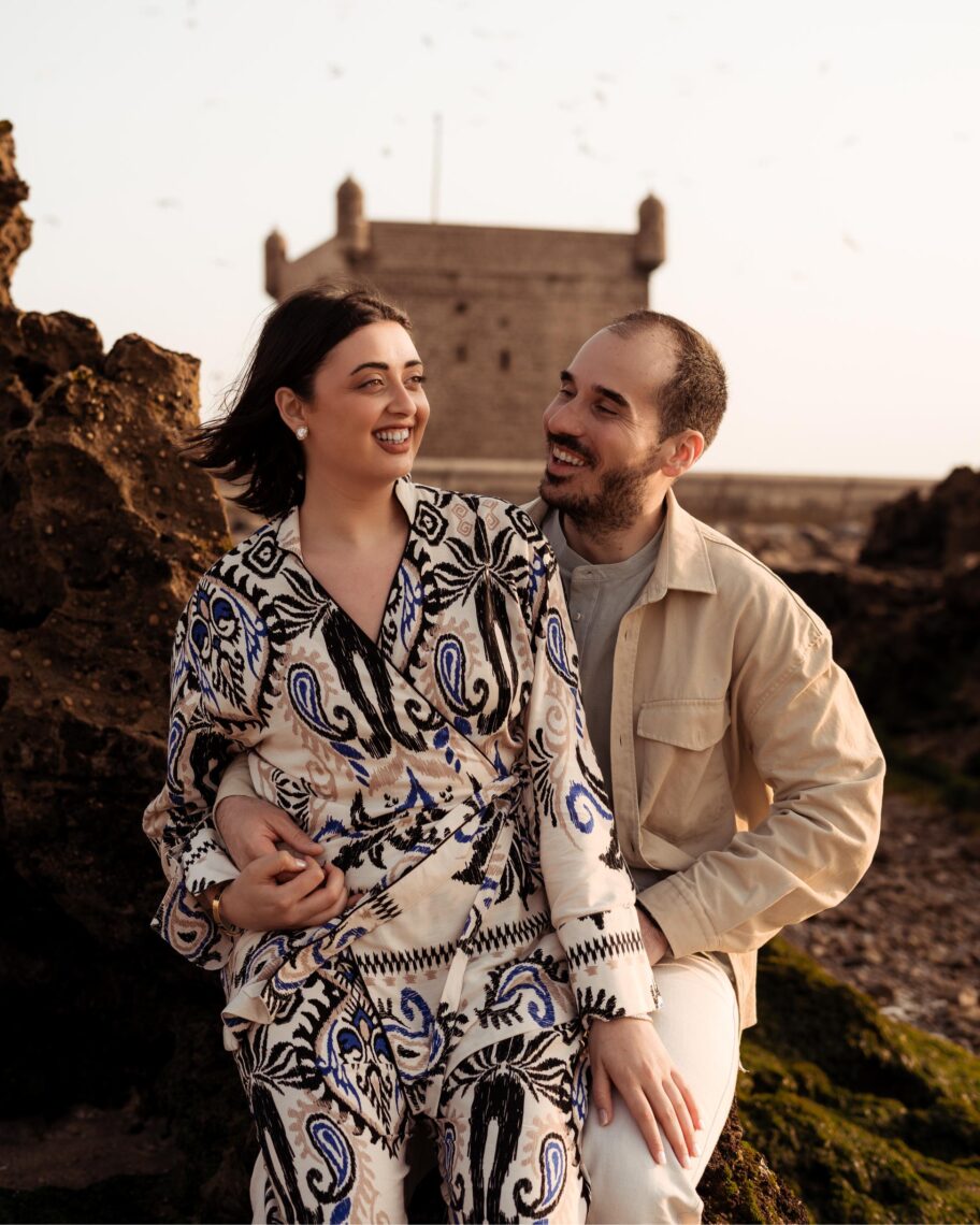 Couple photoshoot – Old Kasba castle Essaouira