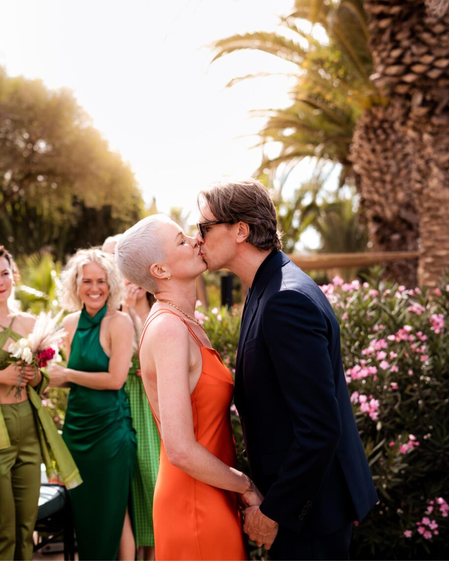 Golden Hour with the Bride and Groom — Romantic Wedding Portraits